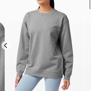 NWT! All Yours Crew *Terry Grey Size: 4